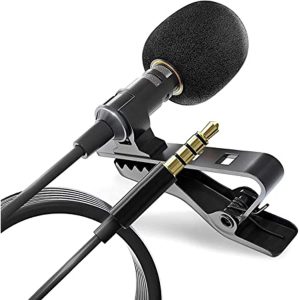 MAONO Dynamic Microphone Clip-on Lavalier Mini Audio Mic for Smartphone