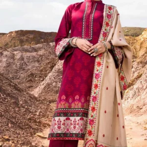 Zainab Chottani- 3PC Lawn Digital Printed Shirt With Printed Lawn Dupatta