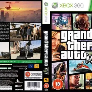 XBOX ONE DVD GRAND THEFT AUTO 5 GTA V XBOX GAME