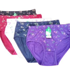 Pack of 5..Multi Colour Panties..Pv Soft Cotton Printed