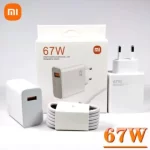 Xiaomi 67W Fast Charger and 6A USB Type C Charging Cable