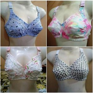 Floral Irani Cotton Bra for WomenRs.