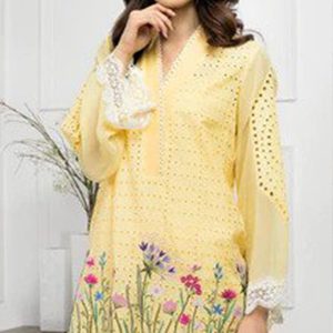 Farida Hasan -2PC Lawn Heavy Embroidered Shirt Trouser