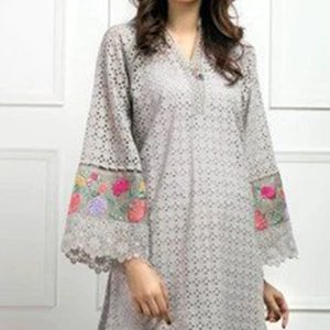 Farida Hasan -2PC Lawn Heavy  Shirt With Embroidered