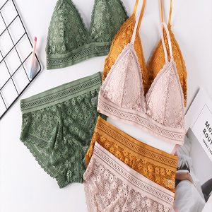 Bra Set Women New French Bra Triangle Cup Brazier