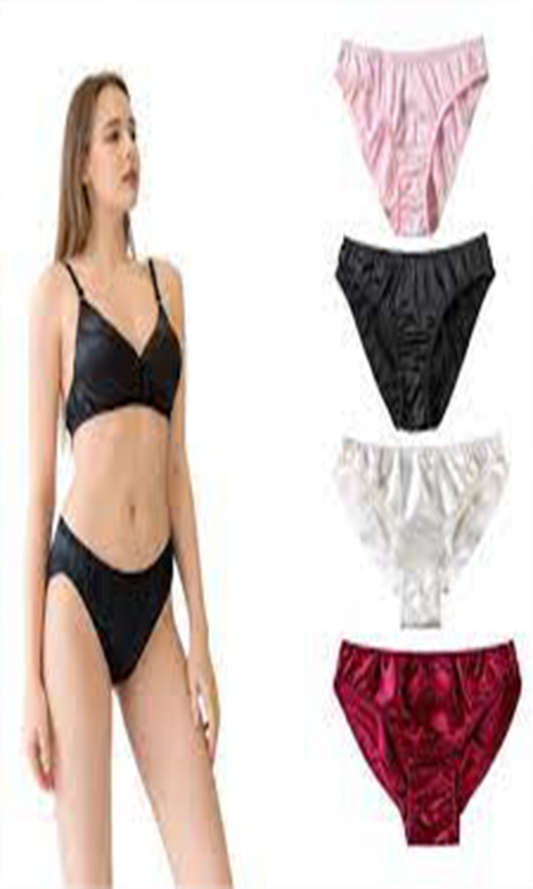 Women underwear silk Underwear Panties for Girls & Women