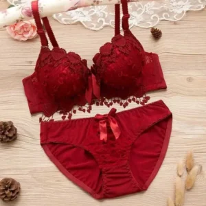 New Style Random Color Women Lace Push Up Cotton Double