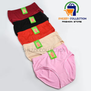 Shezzy Collecton Pack Of 3 Ladies Malai Stuff Underwear Panty