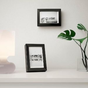 IKEA Ribba Photo/Picture Frame White/Black (10 x 15 cm)
