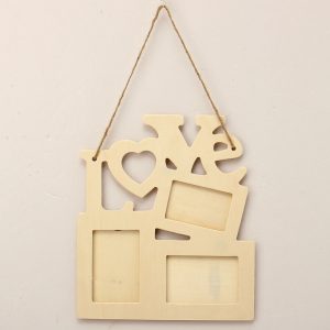 DIY Photo Frame Wooden Love Furniture Polaroid DIY