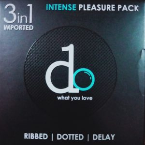 DO 3in1 intense  Condom Pack OF 3