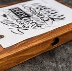 beautiful Wooden diary