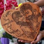 wooden hart frame [for your pic]