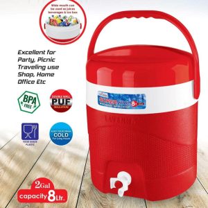 8 Litres Super Cool Travelling Cooler -