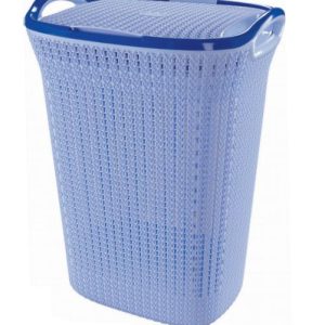 New Laundry Baskets - Plastic - With Lid - Dirty Clothes Organizer