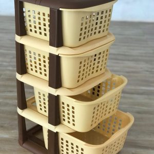 Vegetable rack 4x1 - Vegetable rack 4 layer, Vegetable basket