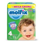 Molfix 3D Mega Maxi Pack (Size-4, 72Pcs)