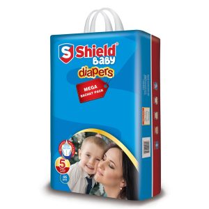 Shield Baby Diaper Mega Bachat Pack XL Size (46-Diapers
