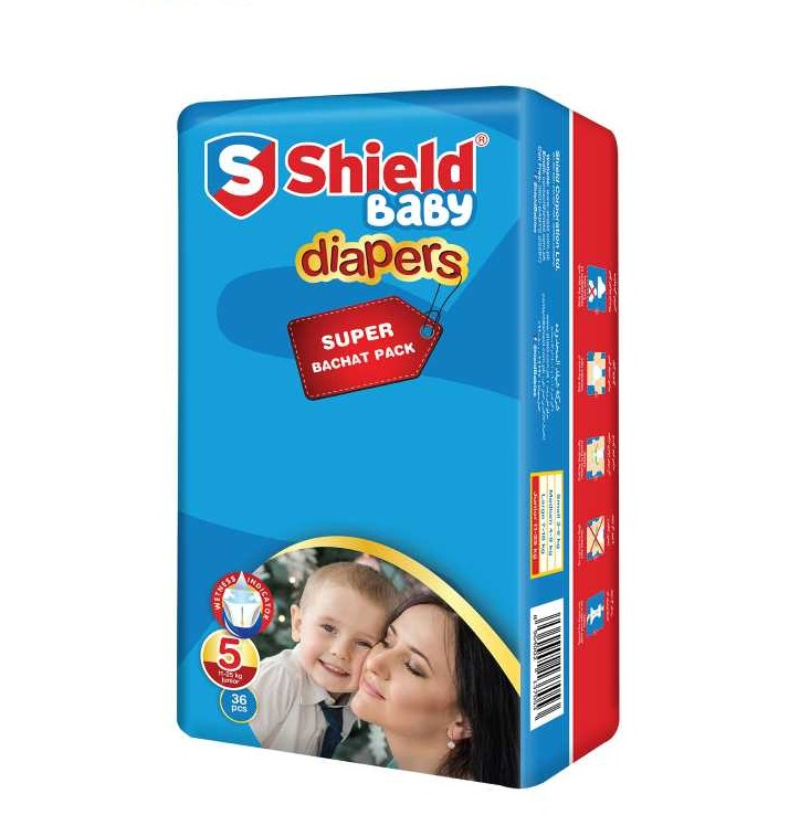 Super Bachat Pack Diaper Size 5, Junior (36-Diapers, 11-25Kg)