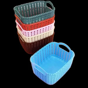 Rectangular Baskets Plastic Basket For Vegetables Fruits Jewelry