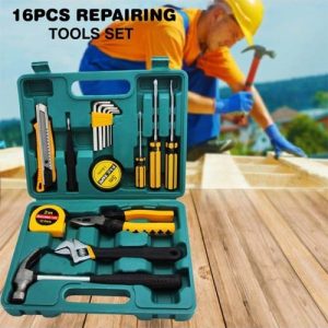 16PCS PROFESSIONAL ELECTRICIAN TOOLS KIT HOME