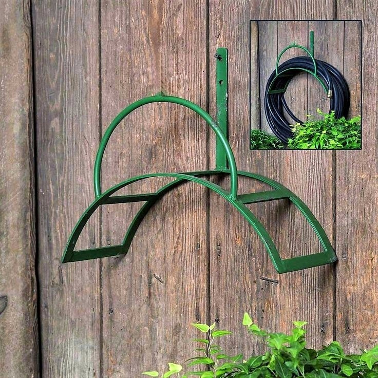 Garden Hose Holder Wall Mount Water Hose Holder Solid