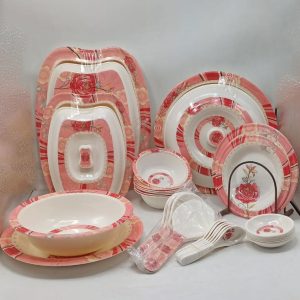 Dinnerware Mojito Melamine Dinner Set - 82 Pcs