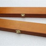 wooden pancil with box
