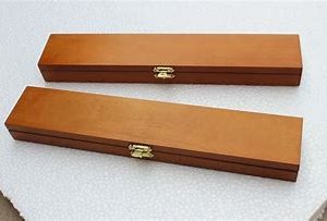 wooden pancil with box