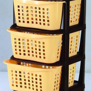 3 Layer AQUA PLAST MULTIPURPOSE DRAWERS -Fantasy