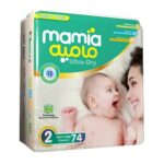 Mamia Mini Diapers Jumbo Pack Pcs 74 Size 2