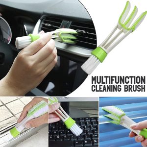 Multipurpose Microfiber Double Sided Car Cleaning Brush