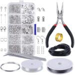 DIY Jewelry Accessories Kit Set Open Jump Rings/Lobster