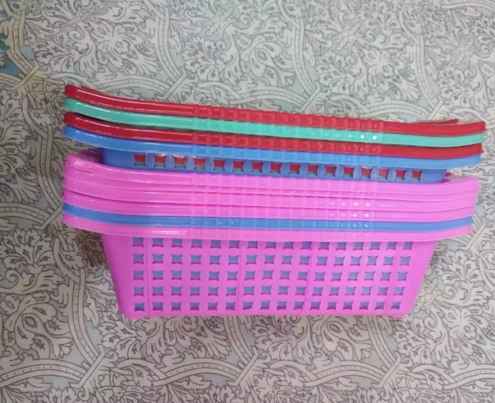Rectangular Baskets Plastic Basket For Vegetables Fruits Jewelry - Image 3