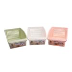 Plastic Basket for Kitchen- Fruit Vegetable Cabinet