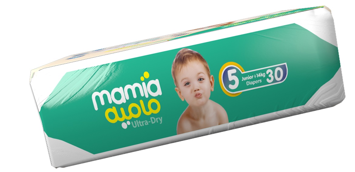 Mamia Junior Twin Diapers Pack Pcs 30 Size 5 - Image 3