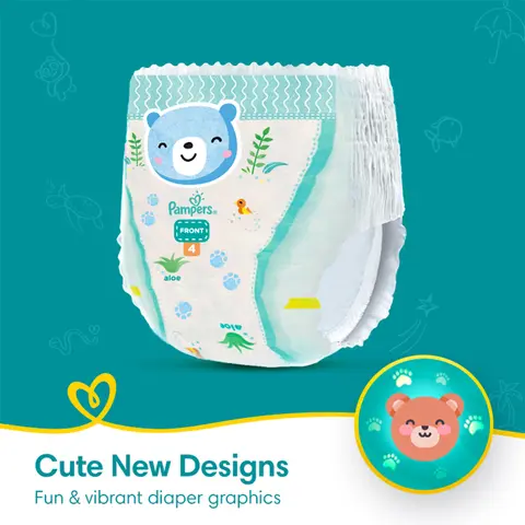 Pampers Premium Care Pants Diapers (Size 3-Medium, 56 Pcs) - Image 2
