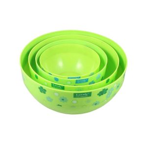 4 Pieces Plastic Bowl Set-