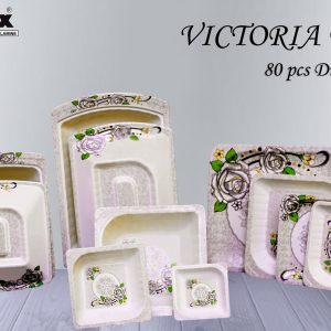 Patex Victoria Melamine Dinnerware / Dinner Set - 80 Pcs