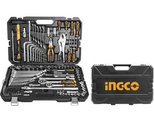 142Pcs Ingco combination tools set (Sockets, Wrenches, - Image 2