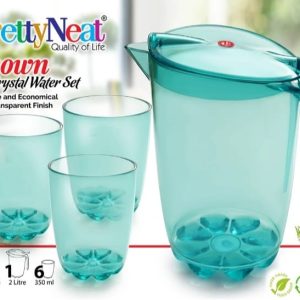 2.8 Liters Crystal Water Set (1 Jug & 3 Glasses)