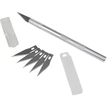 200PCS Replaced Hobby Blade Spare Blades Steel Craft Blades