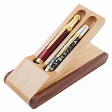 wooden pan and stand