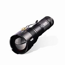 Torch - large LED Micro USB Charging with Cable and Case - USB Charging Powerful Flashlight 3800LM XPE COB Small Rechargeable - Flash Light Zoomable