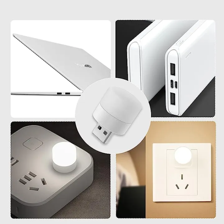 Compact LED Mini Bulb for Reading & Night Light | Universal USB Supported Bulb for Laptops, Power Banks, Chargers & Other USB Ports | Energy-saving Light Option. - Image 4