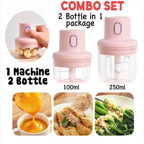 Electric Mini Food Grinder and Chopper - Compact and Efficient Kitchen Appliance - Image 2