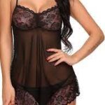 Black Body Stocking for Girls and Women Flexible Nighty Free size
