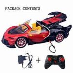 Remote Control High Speed 3D Famous Car With Lights And Left Right Turn Option