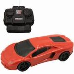 Rc - Buggatti Car - Red - 4 Channel