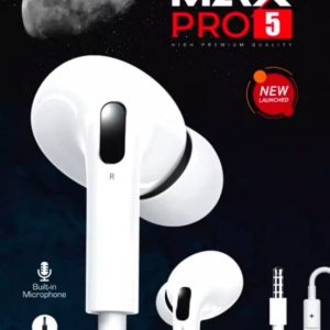 Audionic MAX PRO 5 High Premium Quality Handsfree/Earphones